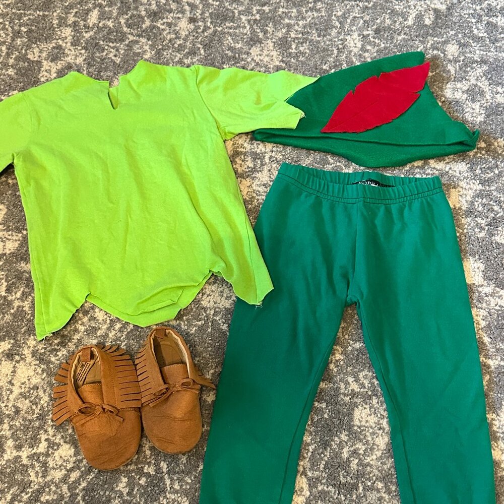 Etsy Toddler Peter Pan Halloween Costume
